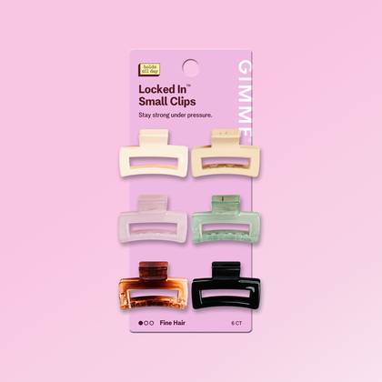 Mini Rectangle Claw Clips