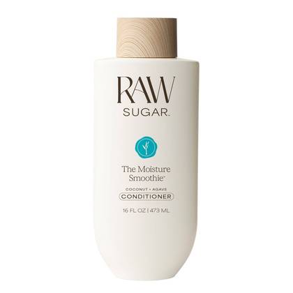Raw Sugar The Moisture Smoothie Conditioner - Coconut + Agave - 16 fl oz: For All Hair Types, Vegan, Daily Use
