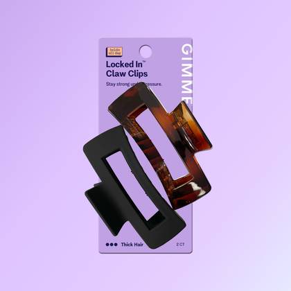 Rectangle Claw Clip Duo - Thick Hair