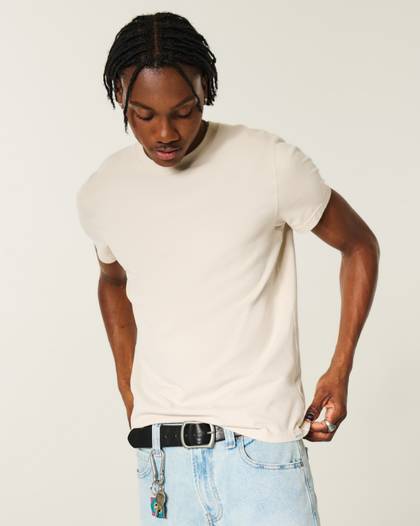 Heavyweight Slim Crew T-Shirt