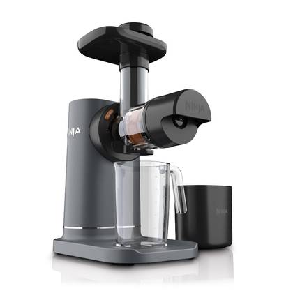 Ninja NeverClog Cold Press Juicer Powerful Slow Juicer with Total Pulp Control Easy to Clean - JC151: Juicer Machine, Dishwasher-Safe, BPA-Free