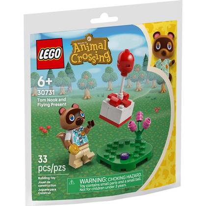 LEGO Animal Crossing Tom Nook and Flying Present 30731