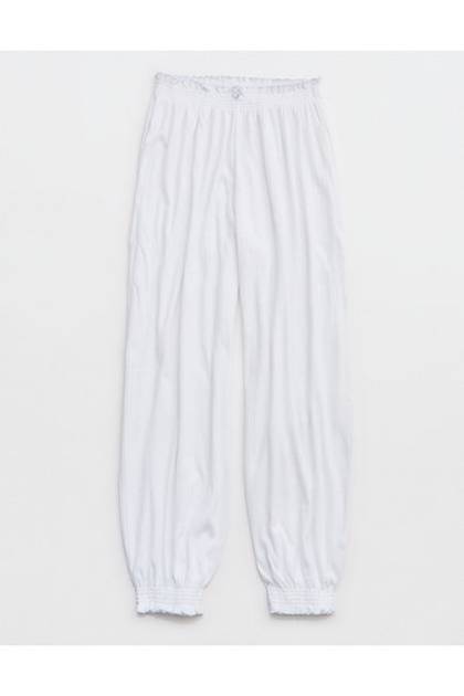 Aerie Pointelle Balloon Pajama Pant White