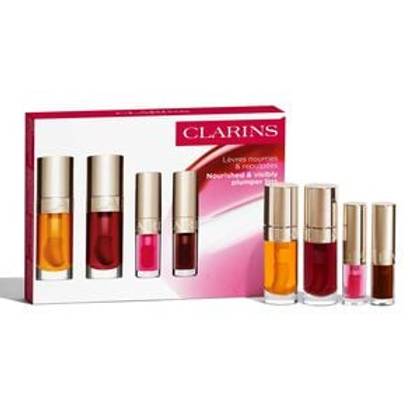 Clarins Lip Comfort Oil Collection unit