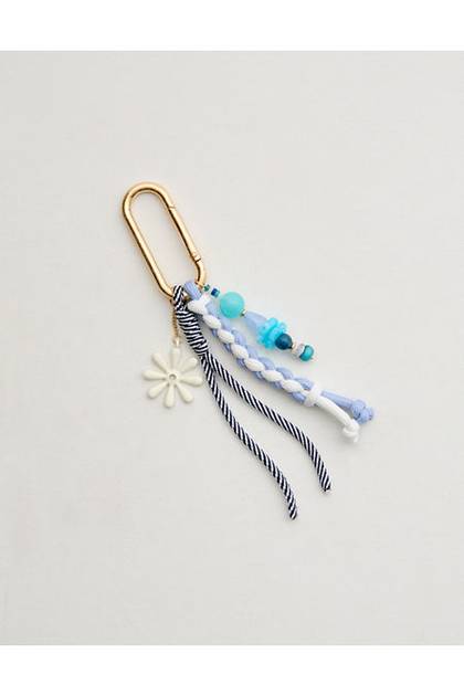 Aerie Party Bag Charm Blue