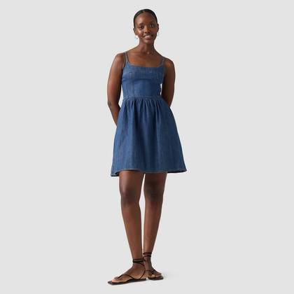 Levi's® Women's Jadine Denim Dress - Unturned Stone L