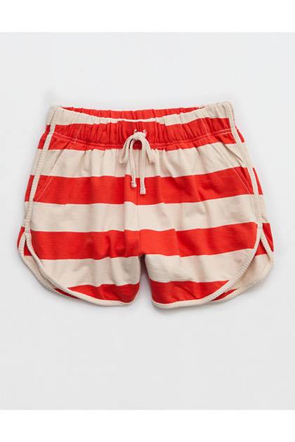 Aerie Poolside Terry Short Orange Flare