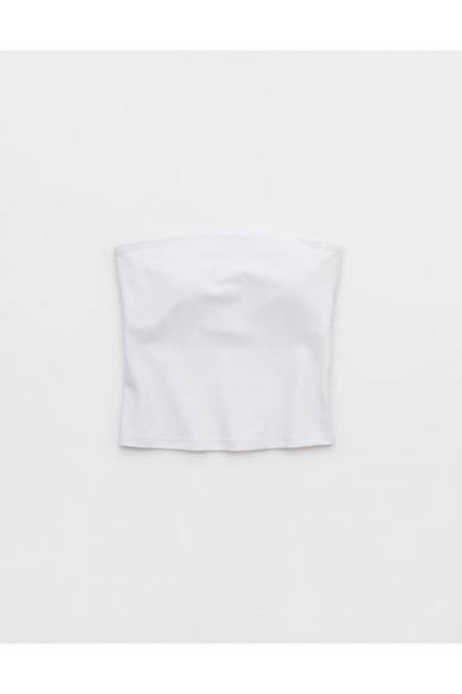 OFFLINE By Aerie Real Me XTRA Tube Top White