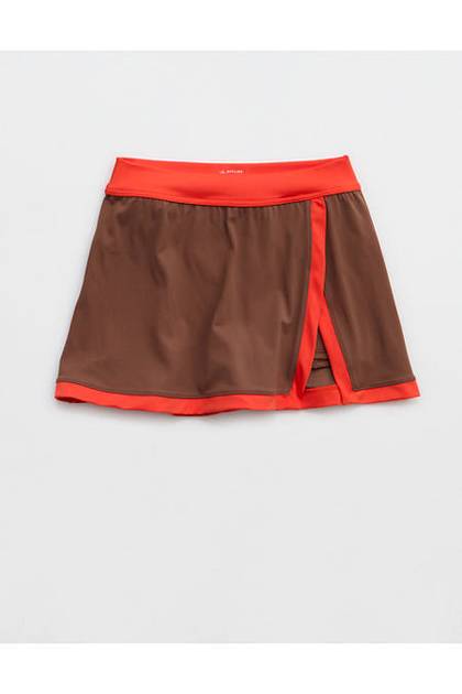 OFFLINE By Aerie Real Me XTRA Colorblock Skort Universe