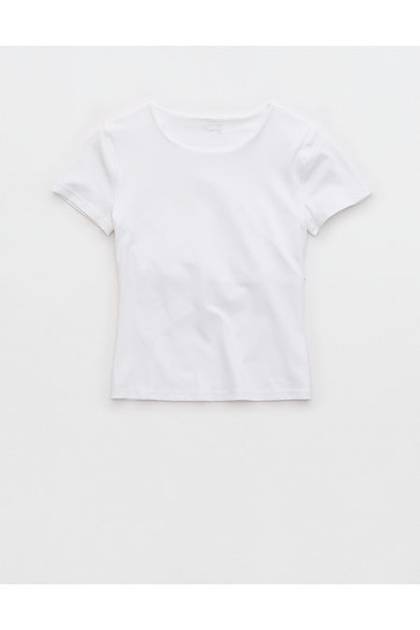 OFFLINE By Aerie Real Me XTRA T-Shirt White