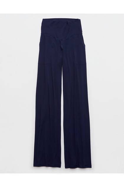 OFFLINE By Aerie Real Me XTRA High Waisted Trouser Royal Navy