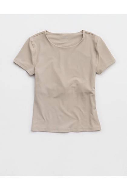 OFFLINE By Aerie Real Me XTRA T-Shirt Stone Harbor