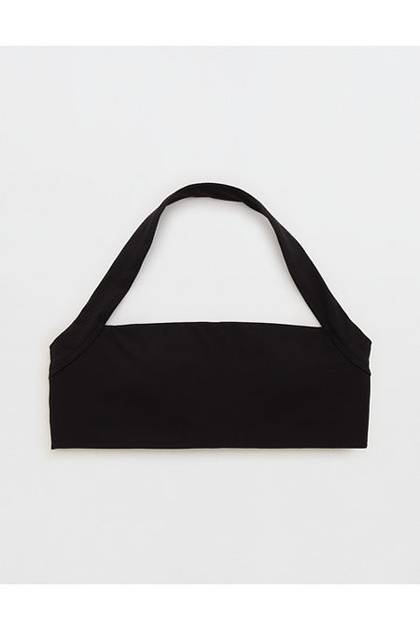 OFFLINE By Aerie Real Me XTRA Halter Classic Sports Bra True Black