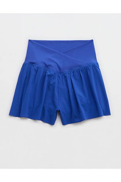 OFFLINE By Aerie Real Me Crossover Flowy Short Yearbook