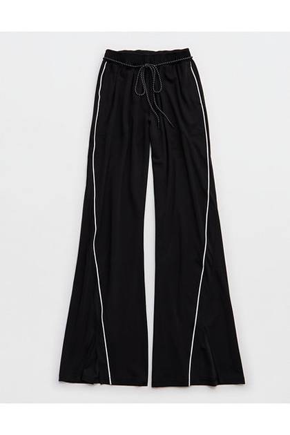 OFFLINE By Aerie Real Me Track Trouser True Black