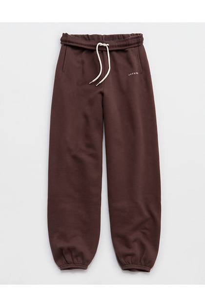 OFFLINE By Aerie Cloud Fleece Baggy Jogger Relic