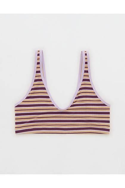 Superchill Modal Scoop Bralette Wineberry