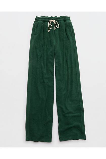 Aerie Sherpa Trouser Rugged Green