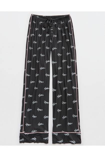 Aerie Real Soft® Trouser PJ Shell Gray