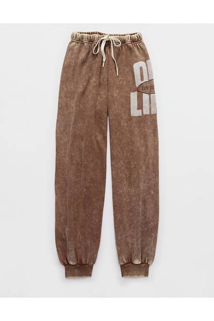 OFFLINE By Aerie Keep It 100 Terry Jogger Universe