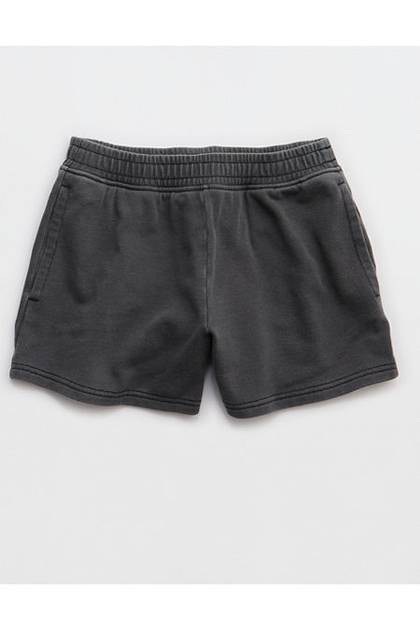Aerie Textured Short Smoked Gray