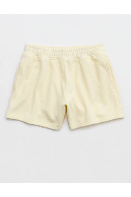 Aerie Textured Short Cozy Yellow