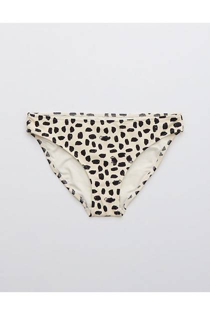 Aerie Pique Bikini Bottom Natural