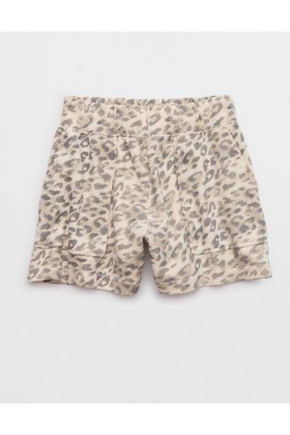 Aerie Go-To Fleece Short Cake Batter