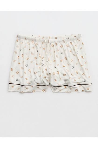 Aerie Real Soft® Pajama Boxer Stone Harbor