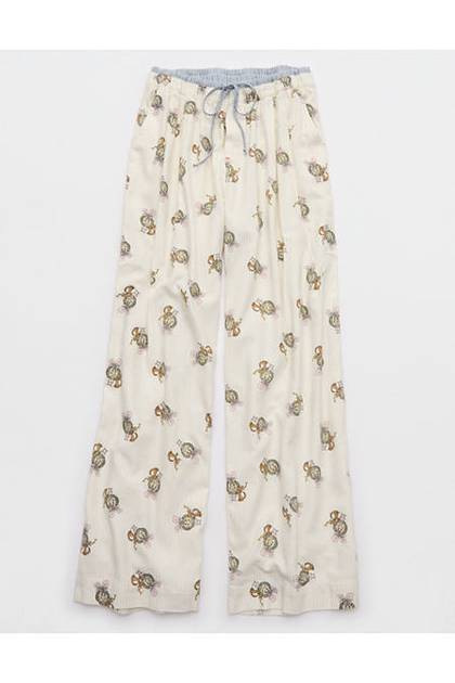 Aerie Flannel Trouser PJ Soft Muslin