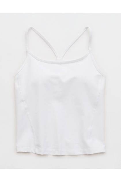 OFFLINE By Aerie The Hugger Tank Top White