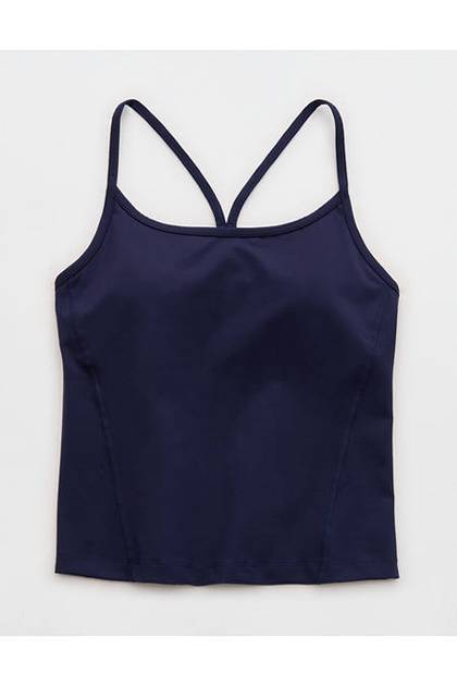 OFFLINE By Aerie The Hugger Tank Top Royal Navy