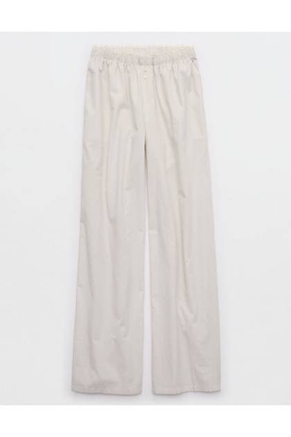 Aerie Off-Duty Poplin Trouser PJ Soft Muslin