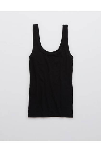Aerie No BS Tank Top True Black