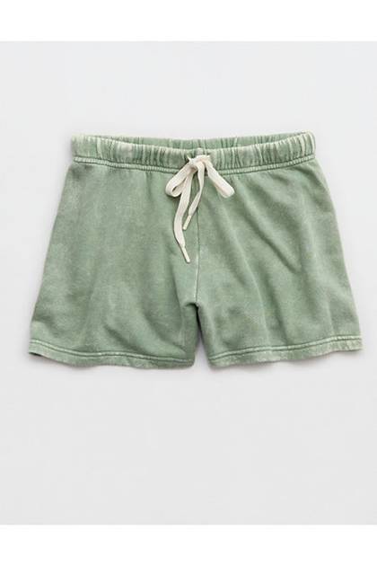 OFFLINE By Aerie Keep It 100 Terry Short Hiker Olive