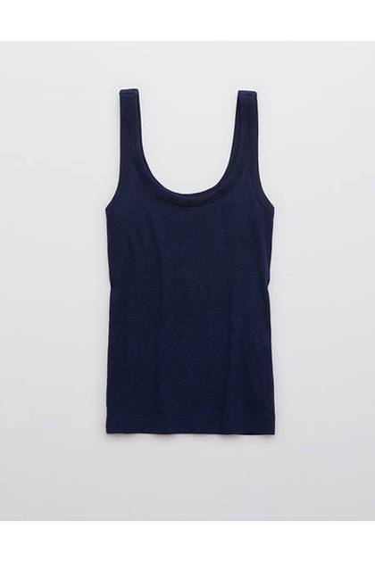 Aerie No BS Tank Top Navy
