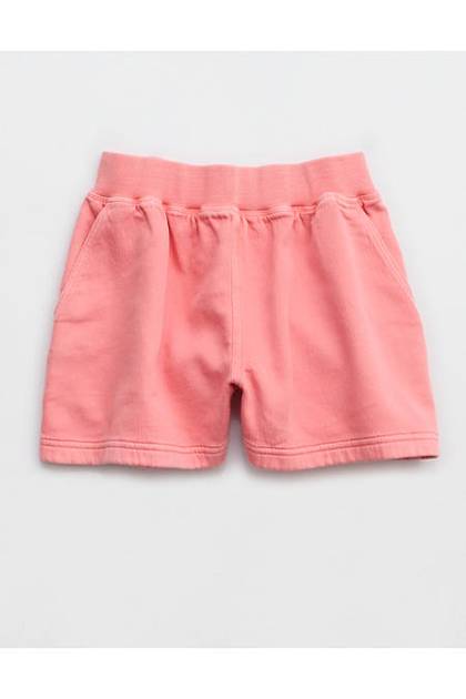 Aerie Daydream Denim Stretch Short Wild Peach