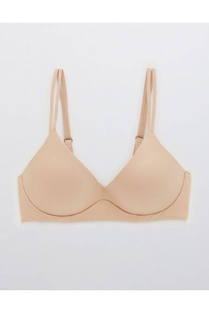 Sunnie Wireless Push Up Bra Sands