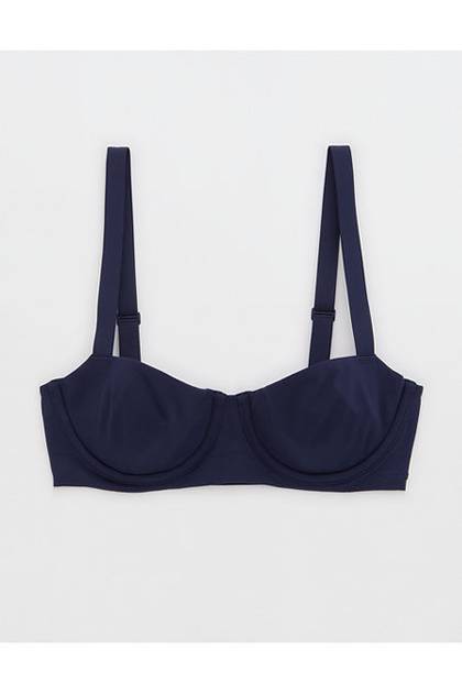SMOOTHEZ Seamless Unlined Bra Navy