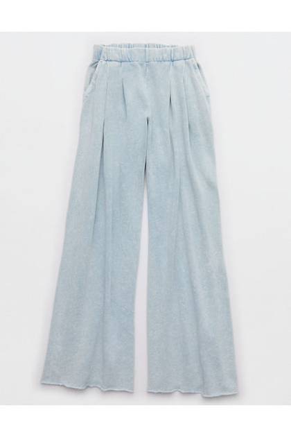 Aerie Street Trouser Cloud Wash