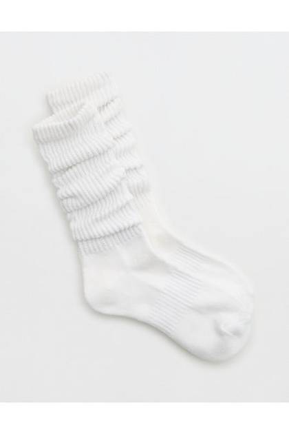 OFFLINE By Aerie Scrunch Socks White