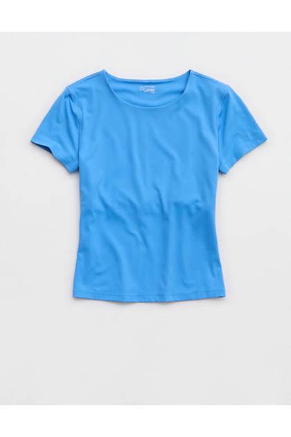 OFFLINE By Aerie Real Me XTRA T-Shirt Tidal Blue