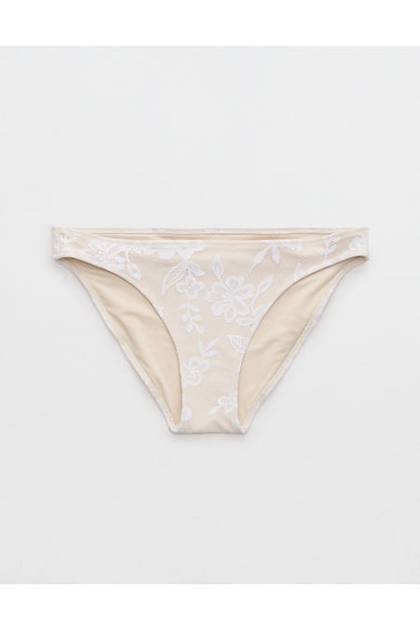 Aerie The Classic Lace Bikini Bottom White
