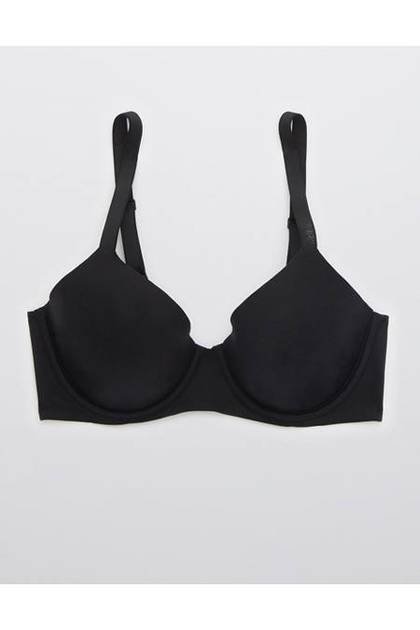 SMOOTHEZ Full Coverage Lightly Lined Bra True Black