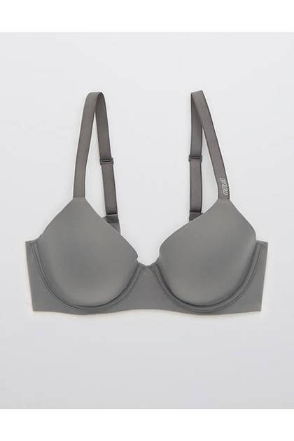 SMOOTHEZ Full Coverage Lightly Lined Bra Shell Gray