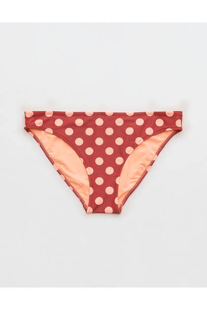 Aerie Full Coverage Bikini Bottom Rust