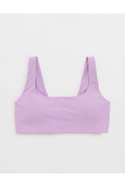 OFFLINE By Aerie Real Me XTRA Classic Sports Bra Lively Lilac