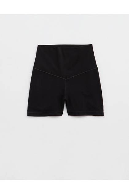 OFFLINE By Aerie Real Me XTRA High Waisted 3" Bike Short True Black
