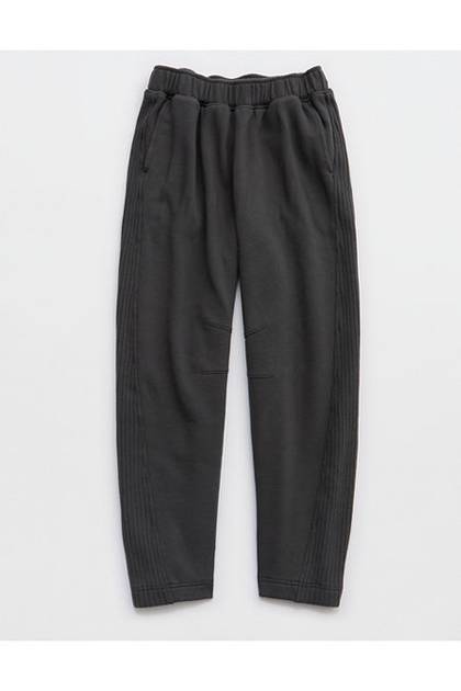 Aerie Oh Snap! Barrel Sweatpant Smoked Gray