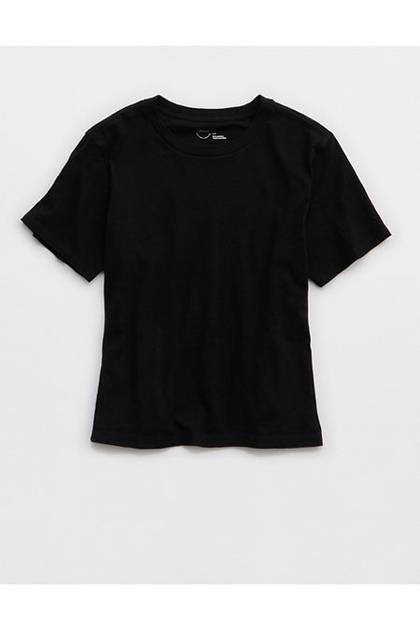Aerie Vintage T-Shirt True Black